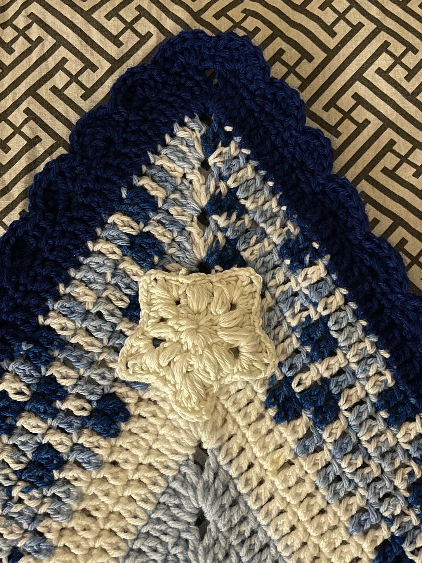 1-BLUE:GLOW n The Dark! STAR Baby blanket!