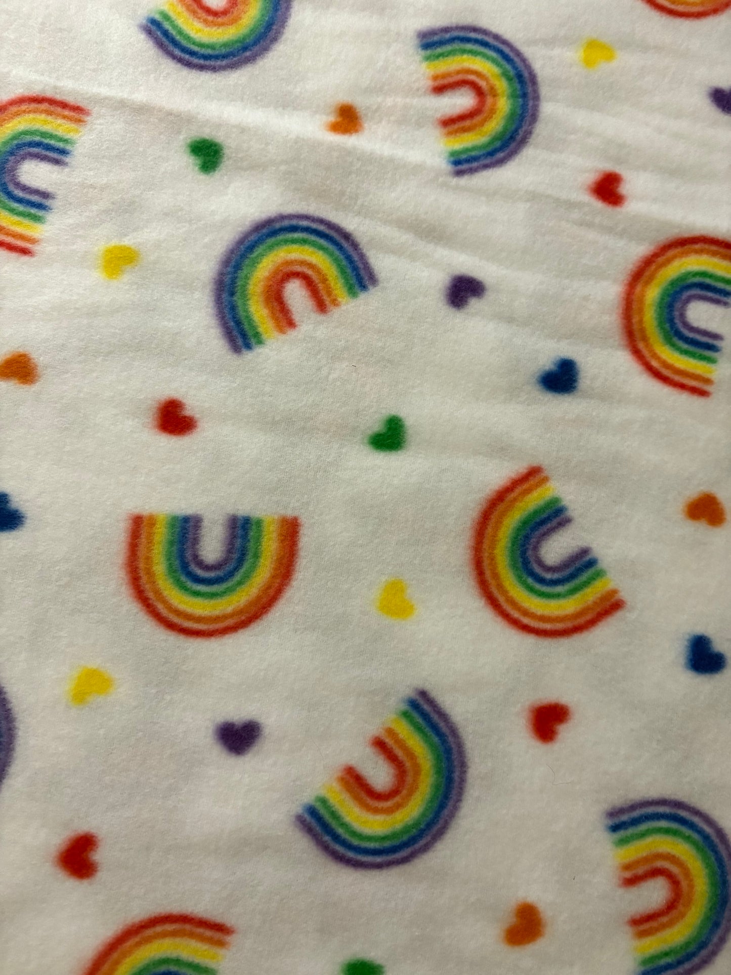 Hello kitty rainbow blanket