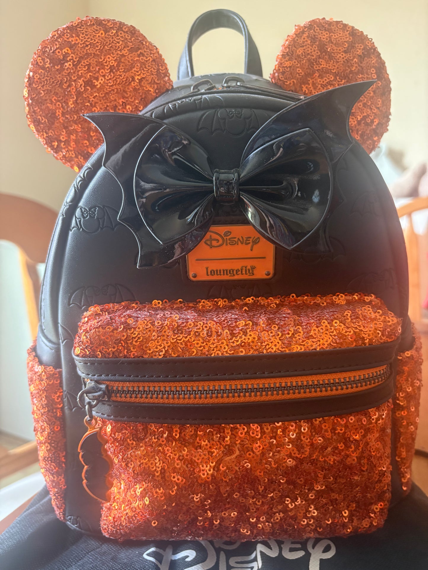 Resale-Disney Loungefly Halloween Backpack,Wallet and Ears SET!