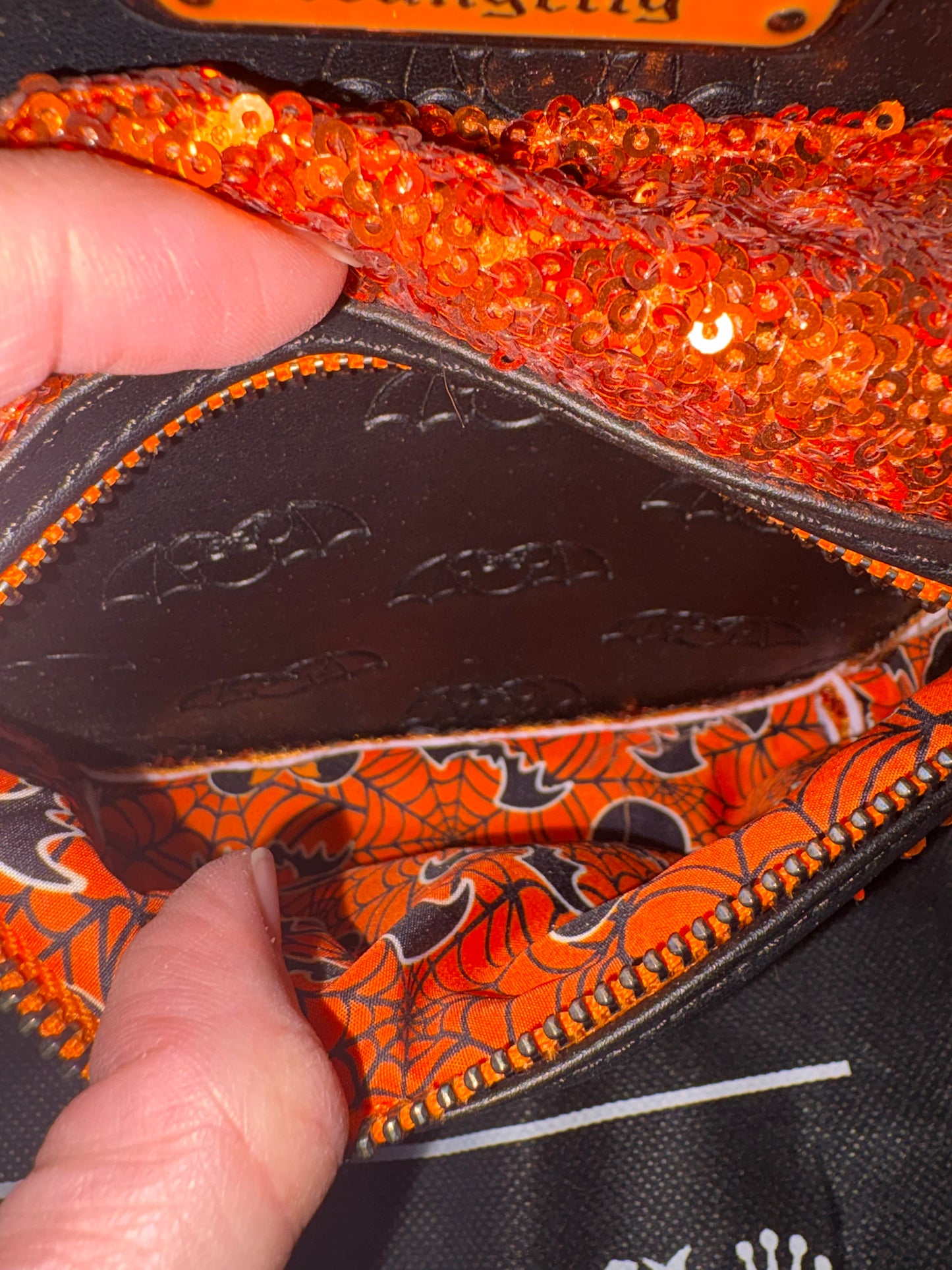 Resale-Disney Loungefly Halloween Backpack,Wallet and Ears SET!