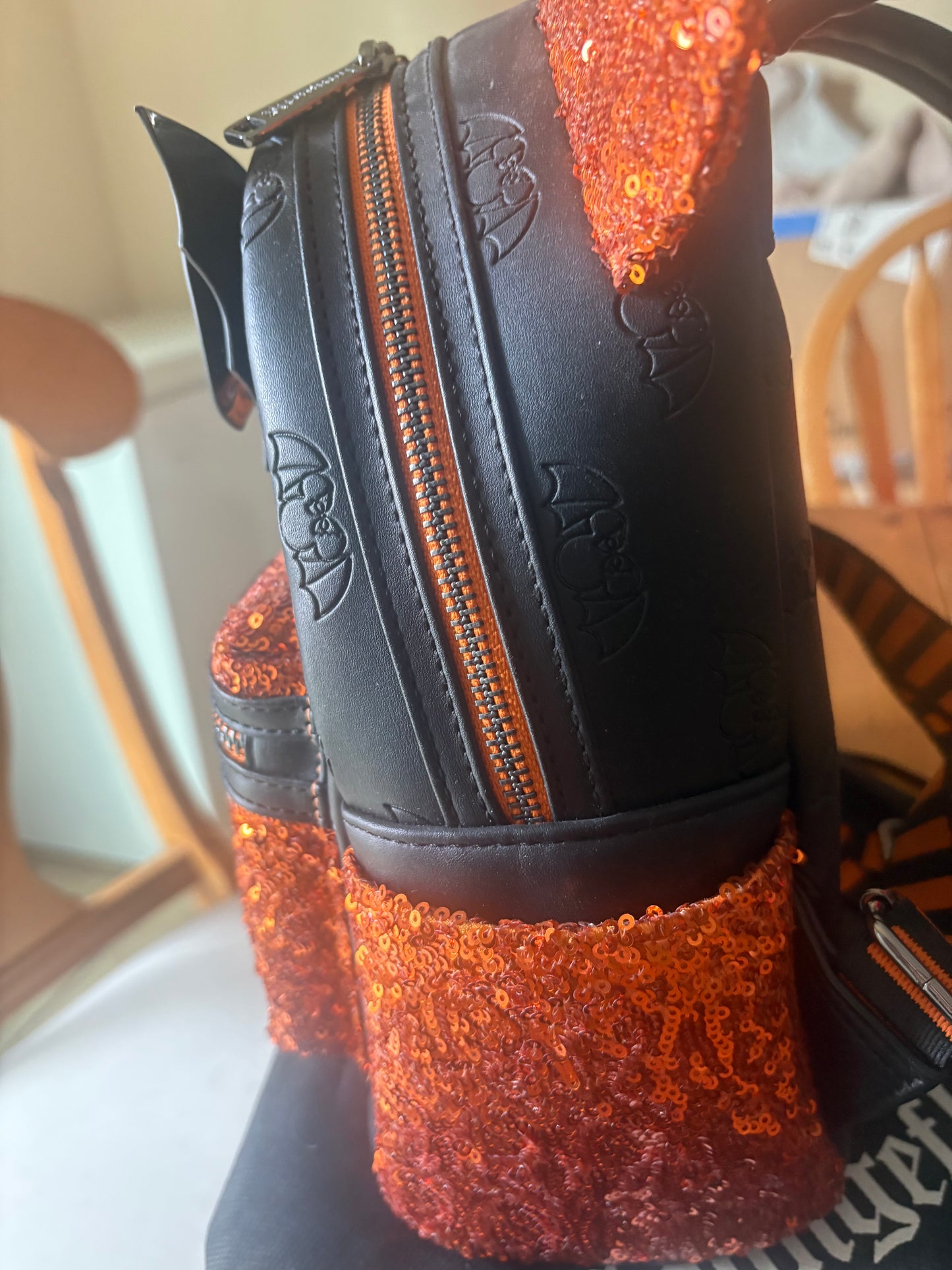 Resale-Disney Loungefly Halloween Backpack,Wallet and Ears SET!