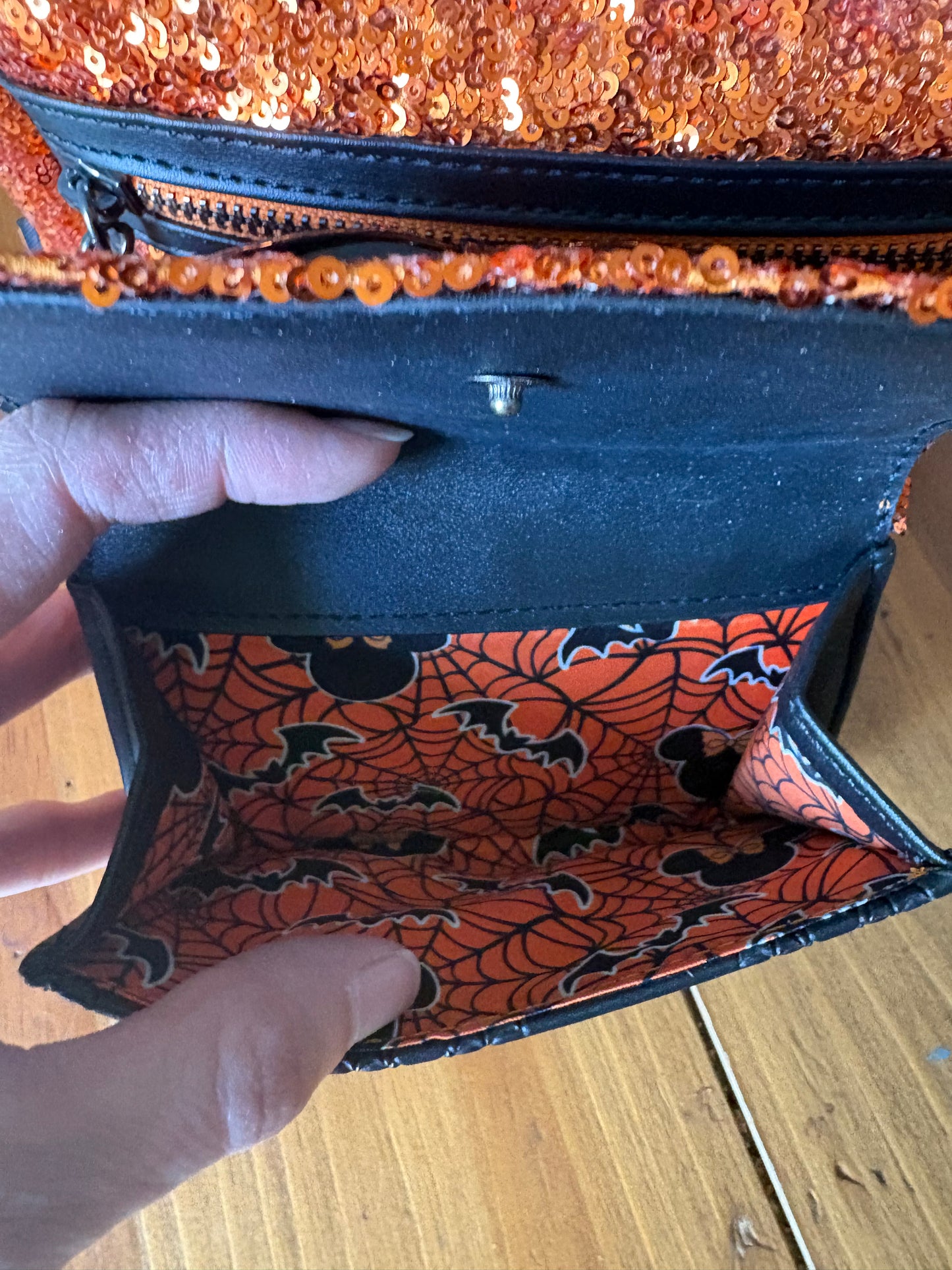 Resale-Disney Loungefly Halloween Backpack,Wallet and Ears SET!