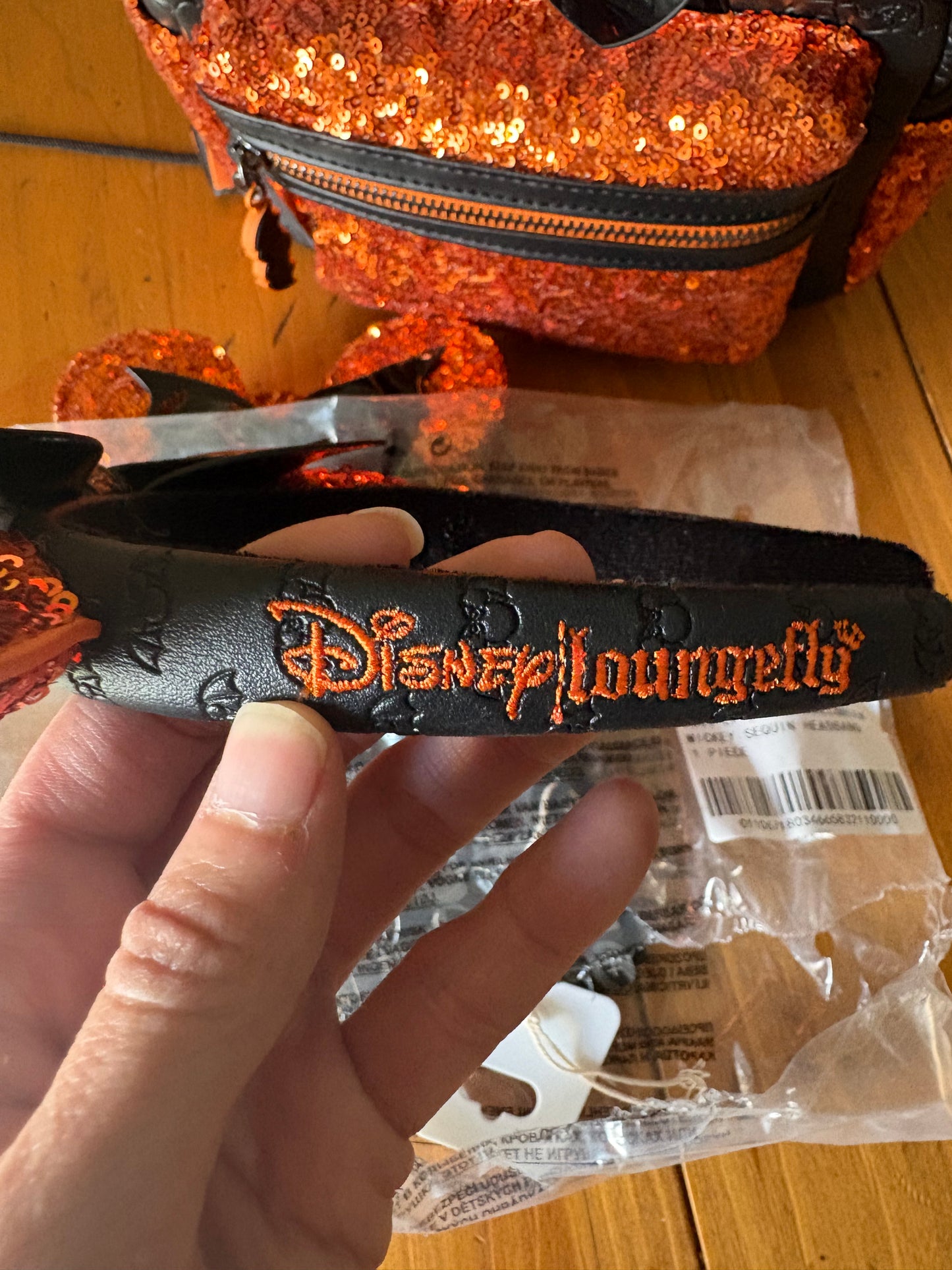 Resale-Disney Loungefly Halloween Backpack,Wallet and Ears SET!